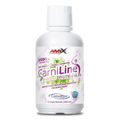 CarniLine Pro Fitness 2000 480ml Limetka (Objem 480ml)