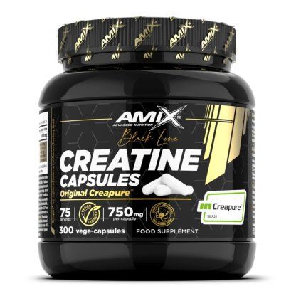Black Line Creatine Creapure Capsules (Kapsle 300cps)