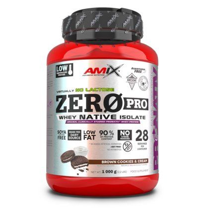ZeroPro Protein Cookies Cream (Hmotnost 1000g)