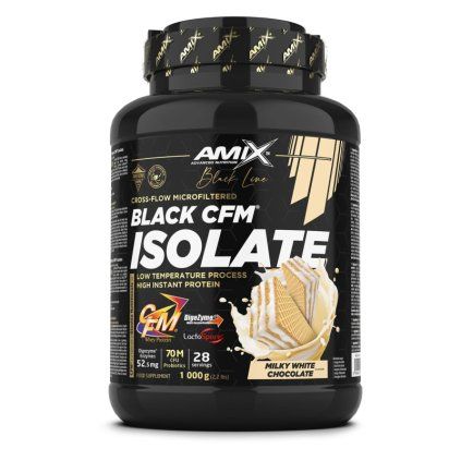 Black Line Black CFM Isolate Milky White Chocolate (Hmotnost 1000g)