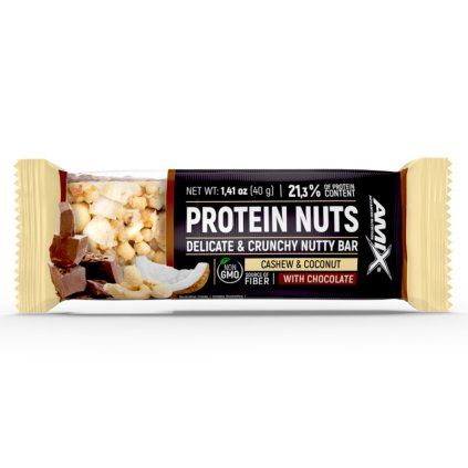 Protein Nuts Bar Kešu & Kokos (Hmotnost 40g)