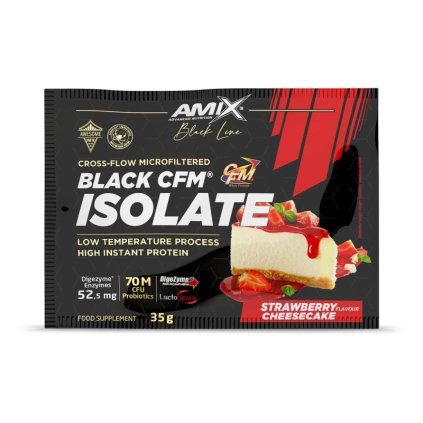 Black Line Black CFM Isolate Jahoda & CheeseCake (Hmotnost 35g)