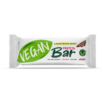 Vegan Protein Bar Čokoláda (Hmotnost 45g)
