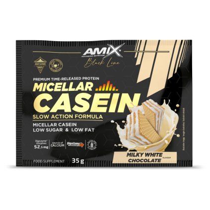 Black Line Micellar Casein Milky White Chocolate (Hmotnost 35g)