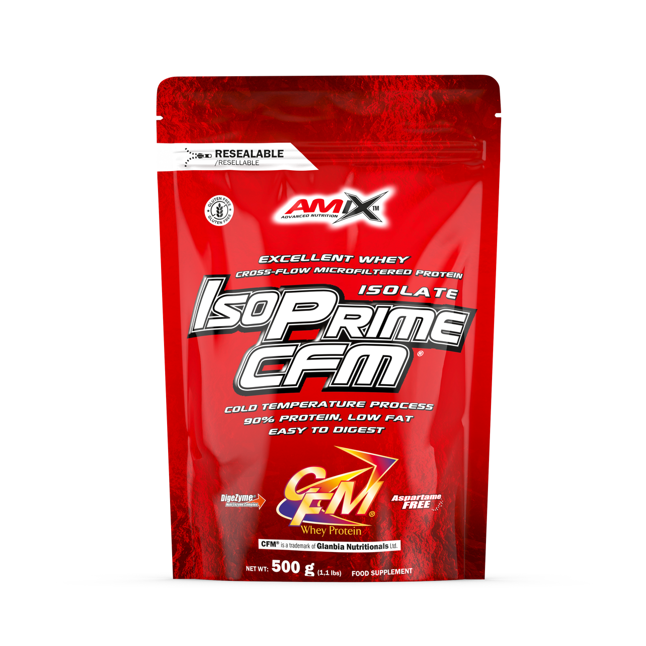 Amix Nutrition IsoPrime® CFM Cookies Cream Hmotnost: 500g