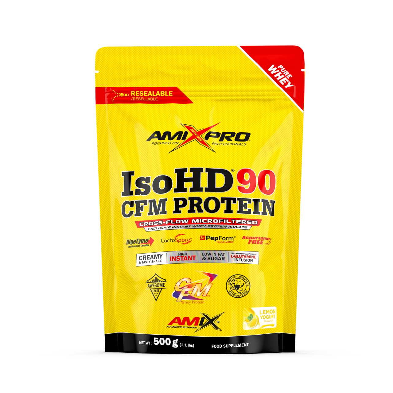 AmixPro AmixPro® IsoHD 90 CFM® Lemon-Yoghurt Hmotnost: 500g