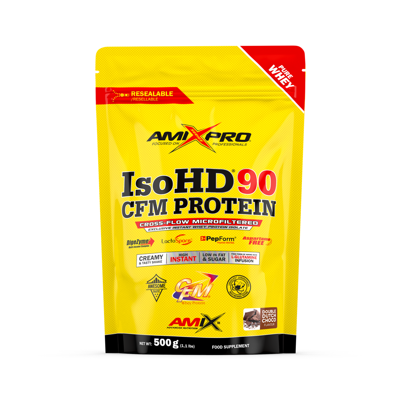 AmixPro AmixPro®IsoHD 90 CFM® Double Dutch Chocolate Hmotnost: 500g