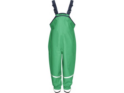 Nepremokavé nohavice na traky zelené