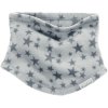 Fleecový nákrčník hviezdičkový sivý
