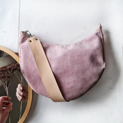 Veľká moon style kabelka na rameno aj crossbody by Ammyla