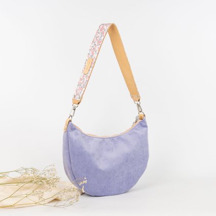 Kabelka Luna (cloth fialková)  kolekcia Luna