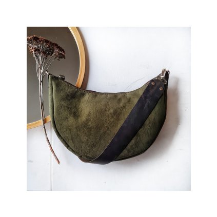 Kabelka Luna (cloth zelená)  kolekcia Luna