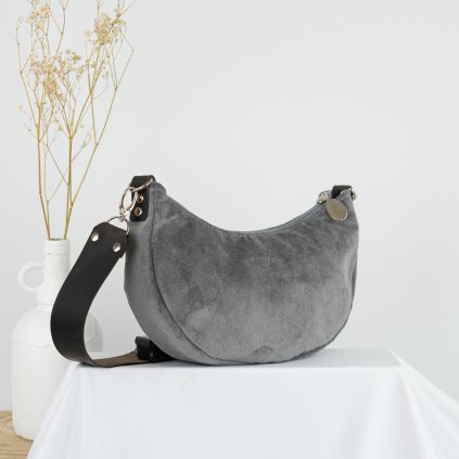 Kabelka Luna Mini (cloth sivá)  kolekcia Luna