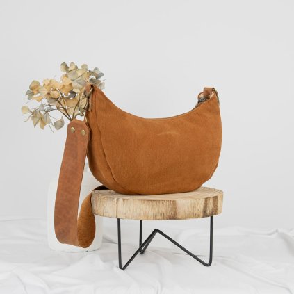 Kabelka Luna Mini (cloth hnedá)  kolekcia Luna