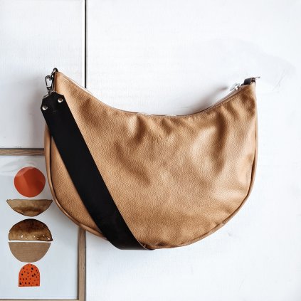 Veľká moon style kabelka na rameno aj crossbody by Ammyla