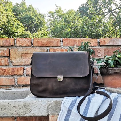 Veľká moon style kabelka na rameno aj crossbody by Ammyla
