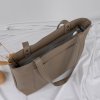 Kožená kabelka Nina Style (taupe)  Kolekcia Nina