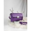 500 2 kozena kabelka midime matna fialova