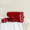 kozena kabelka lilly red 2
