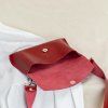 kozena kabelka lilly red 1
