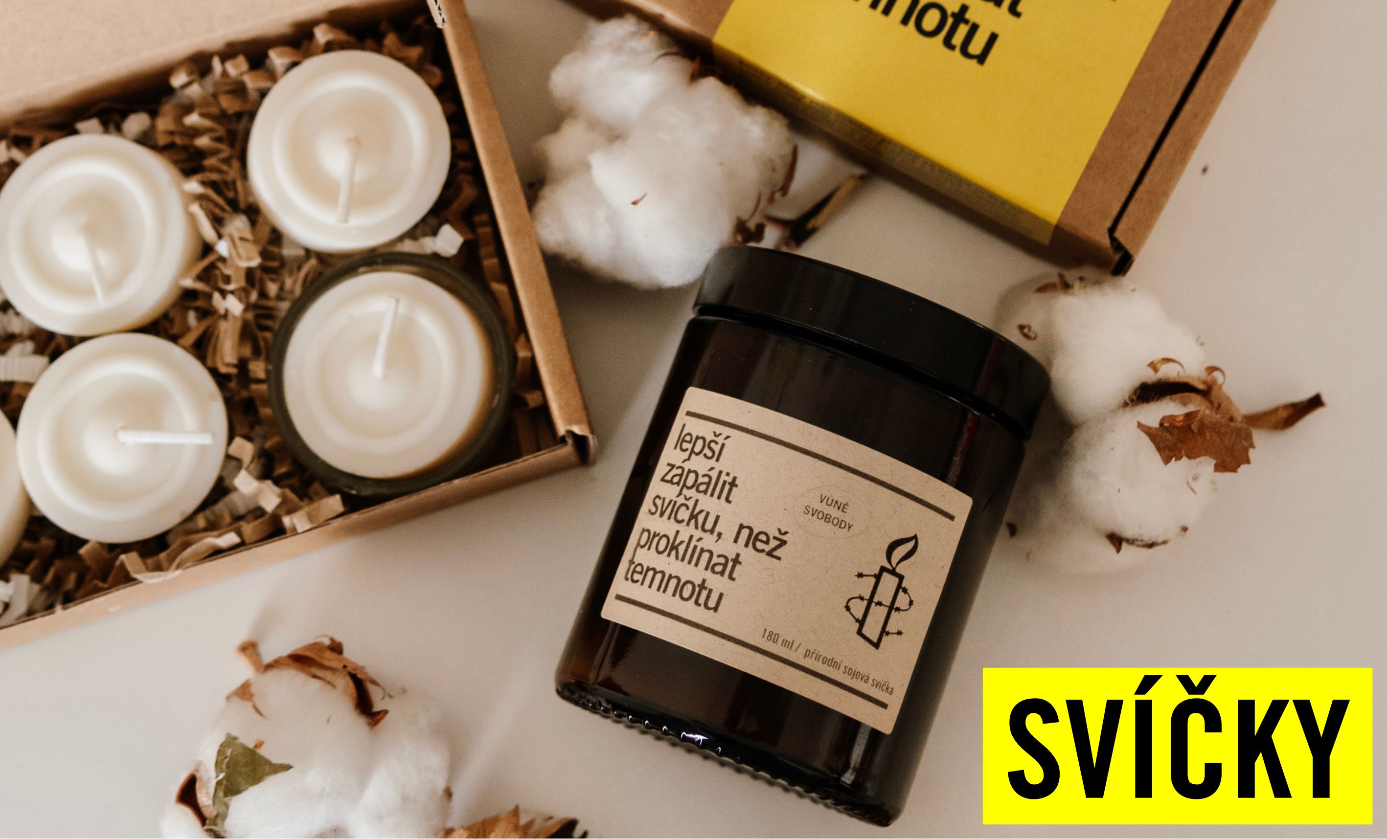 Svíčky Amnesty International