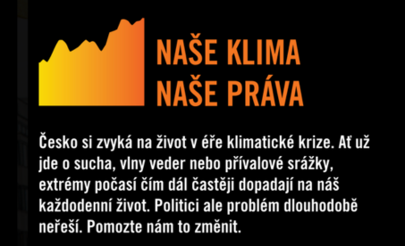 naše klima naše práva