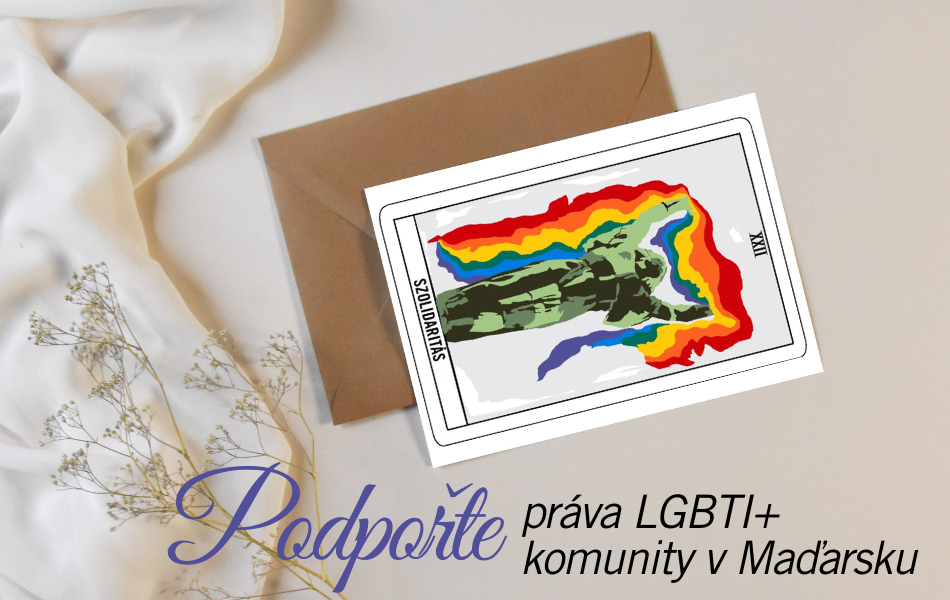 Pohlednice na podporu LGBTI v Maďarsku