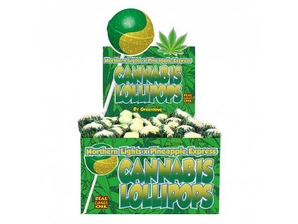 wholesale dr greenlove cannabis lollipops northern lights pineapple