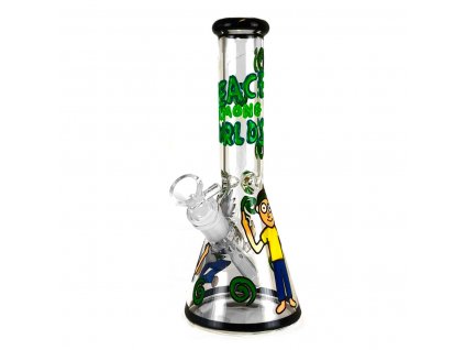 rick morty glass bong boy