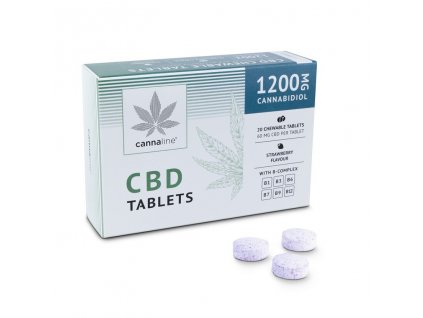Cannaline CBD Tablets 1200 Canatura