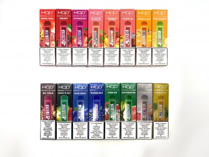 CUVIE elektronická cigareta, 300 potahů od HQD