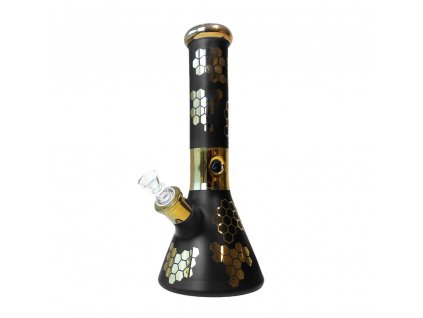 wholesale black bee glass bong