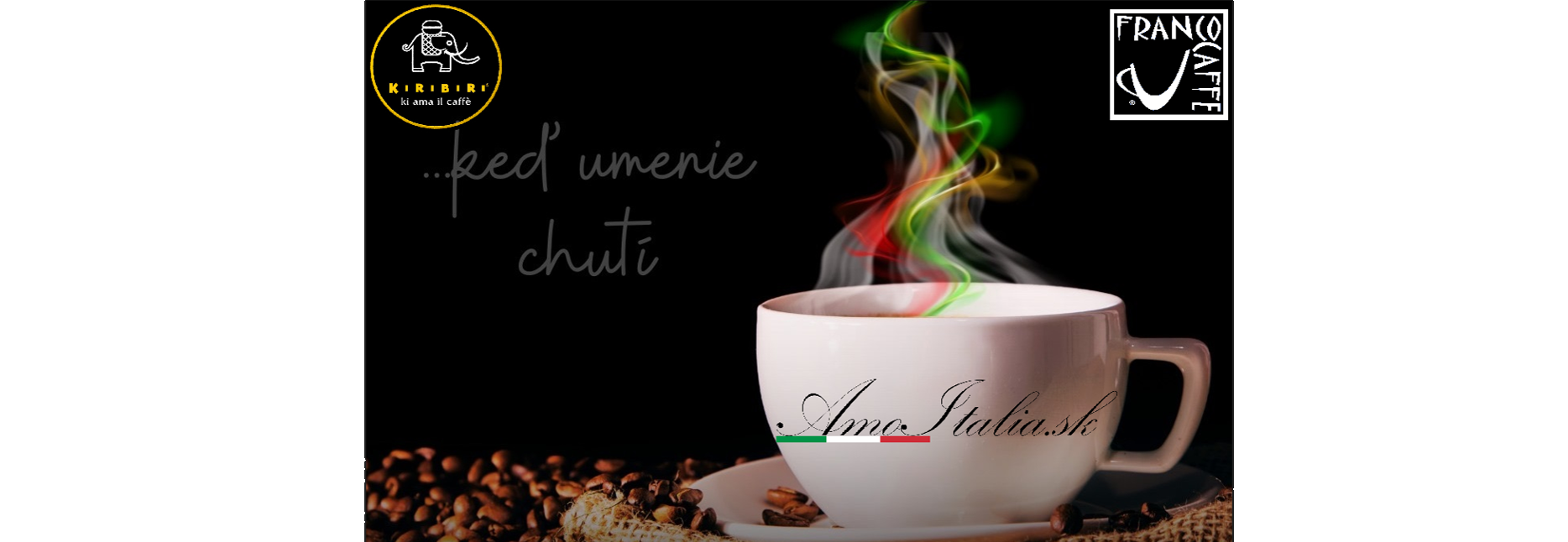 cierne caffee- ked umenie chuti