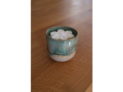 Svíčka- zelený kalíšek