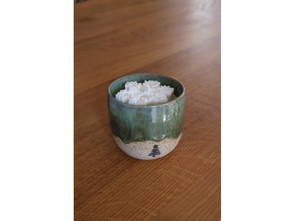 Svíčka kalíšek pozlacený