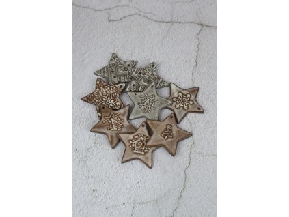 Hvězdičky mix 8 ks