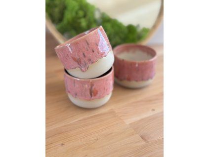 Kalíšek růžový 220 ml