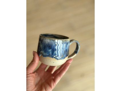 Hrneček modrý 380 ml