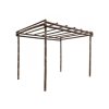 BAMBUSOVÁ PERGOLA JAVA 4,0 m x 4,0 m / VÝŠKA 3,0 m