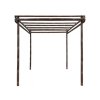 BAMBUSOVÁ PERGOLA JAVA 4,0 m x 4,0 m / VÝŠKA 3,0 m