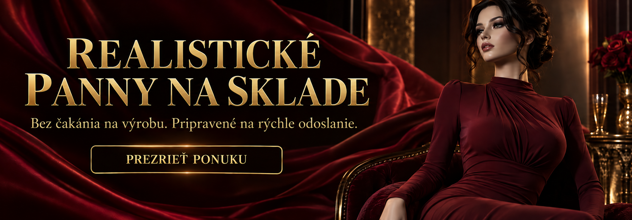 REALISTICKÉ PANNY NA SKLADE