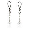 19447 calexotics nipple play nipple jewelry crystal gem silver