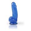 8227 5 climax cox 19 cm colossal cock bawdy blue realisticke dildo