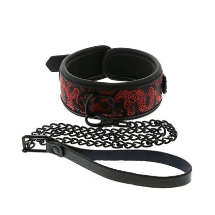 blaze deluxe obojek s voditkem neoprenovy cerveno cerny img INSP 20633 fd 3