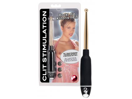 . ™˙ DE Stimulátor klitorisu Clit Stimulation Black Gold