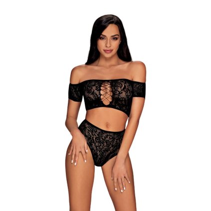 # Žhavý set Inessita top & panties - Obsessive