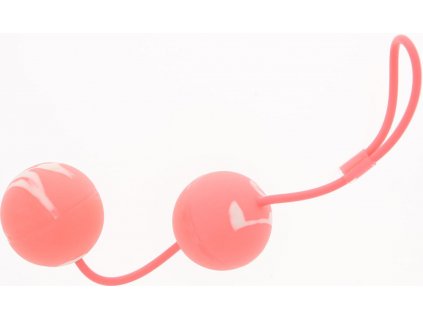 Venušiny kuličky Marbilized Duo Balls růžové