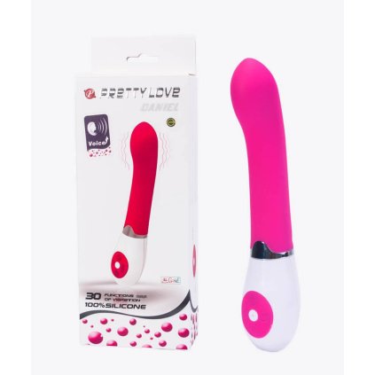 . ™˙ DE silikonový vibrátor Pretty Love Daniel