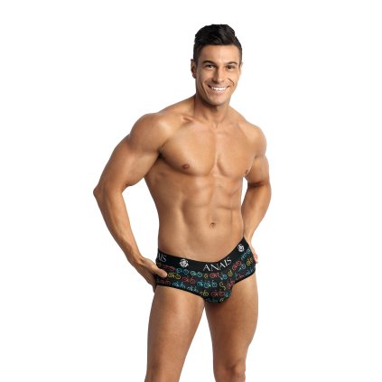Žhavé pánské boxerky otevřené Benito jock bikini - Anais