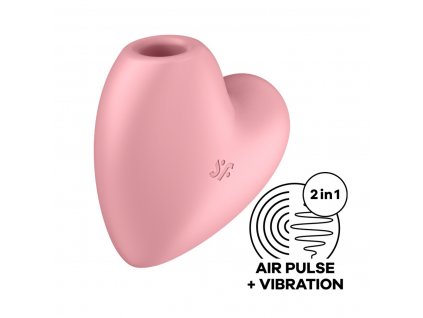 SA037264 Vibrator SATISFYER CUTIE HEART ruzovy web